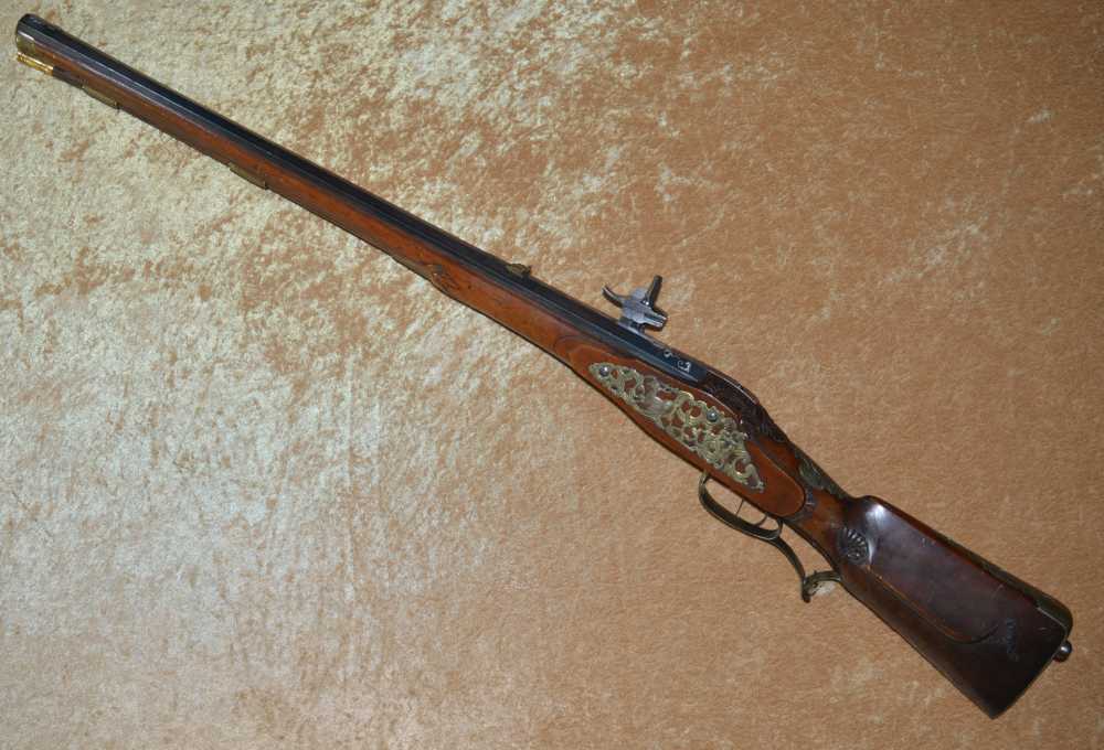 Exquisite Saxon Wheellock Rifle, ca. 1730-img-3