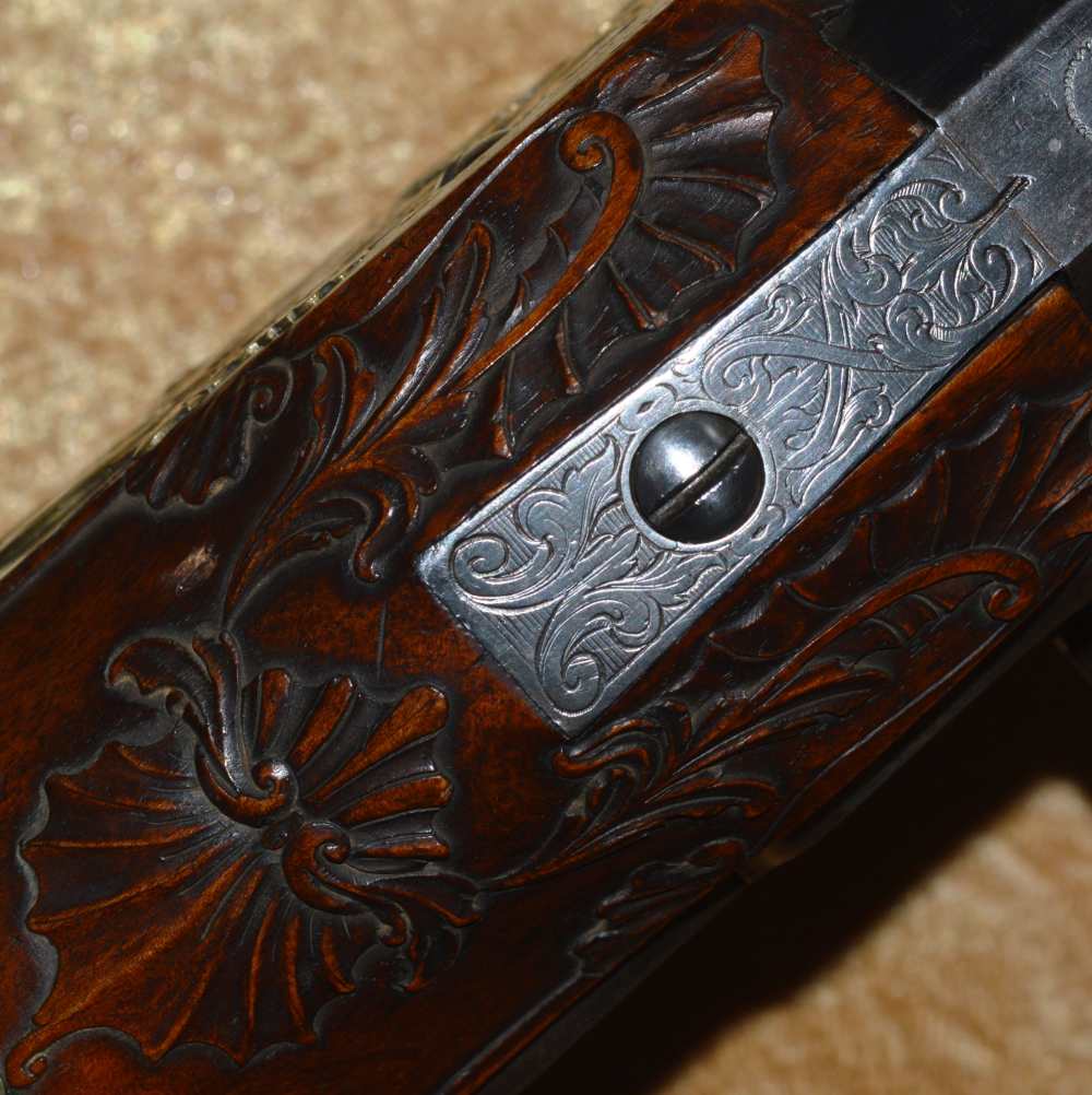 Exquisite Saxon Wheellock Rifle, ca. 1730-img-14
