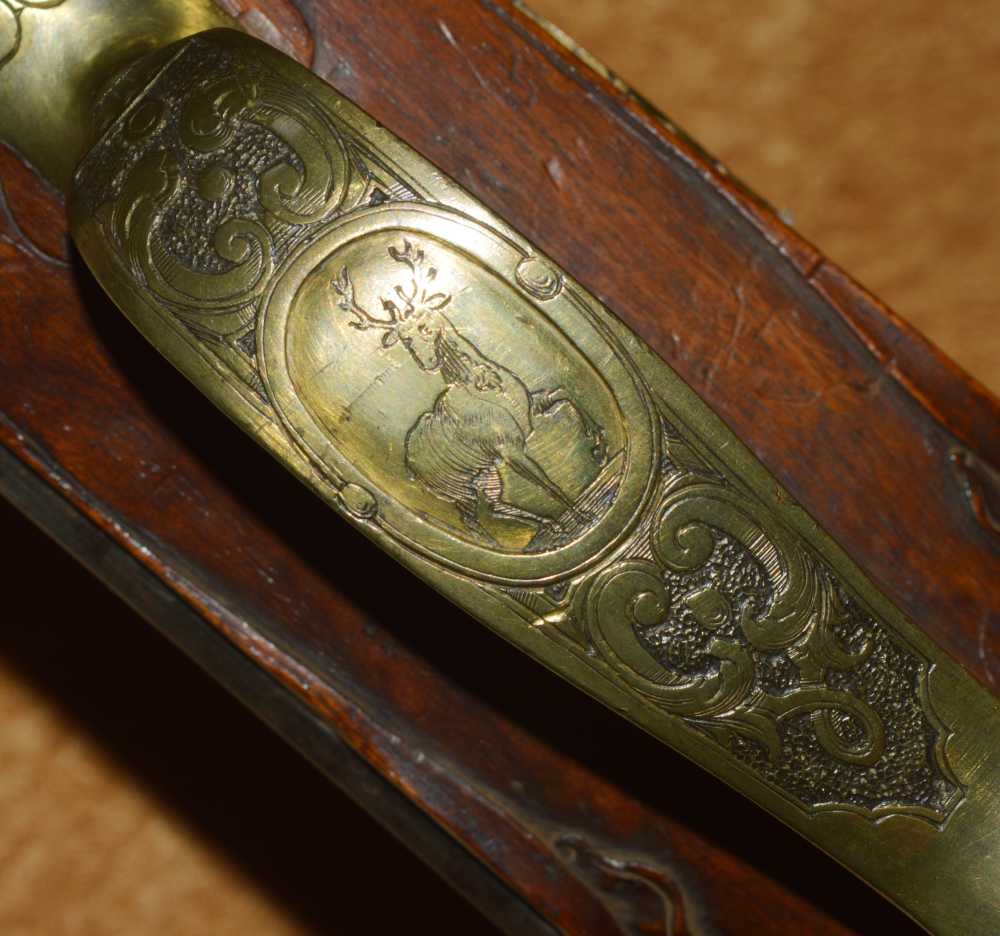Exquisite Saxon Wheellock Rifle, ca. 1730-img-13