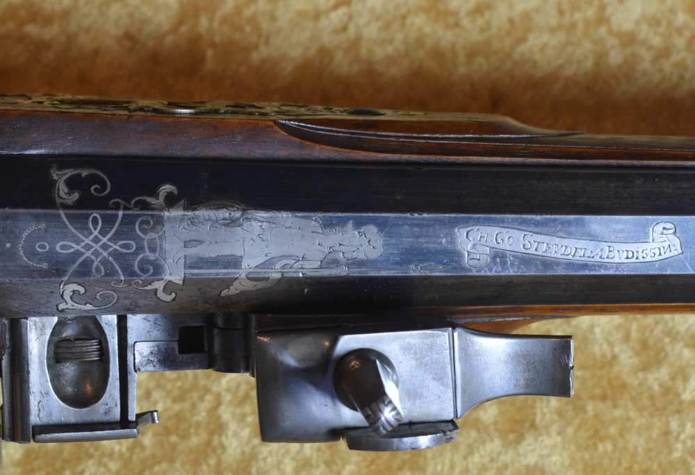 Exquisite Saxon Wheellock Rifle, ca. 1730-img-22