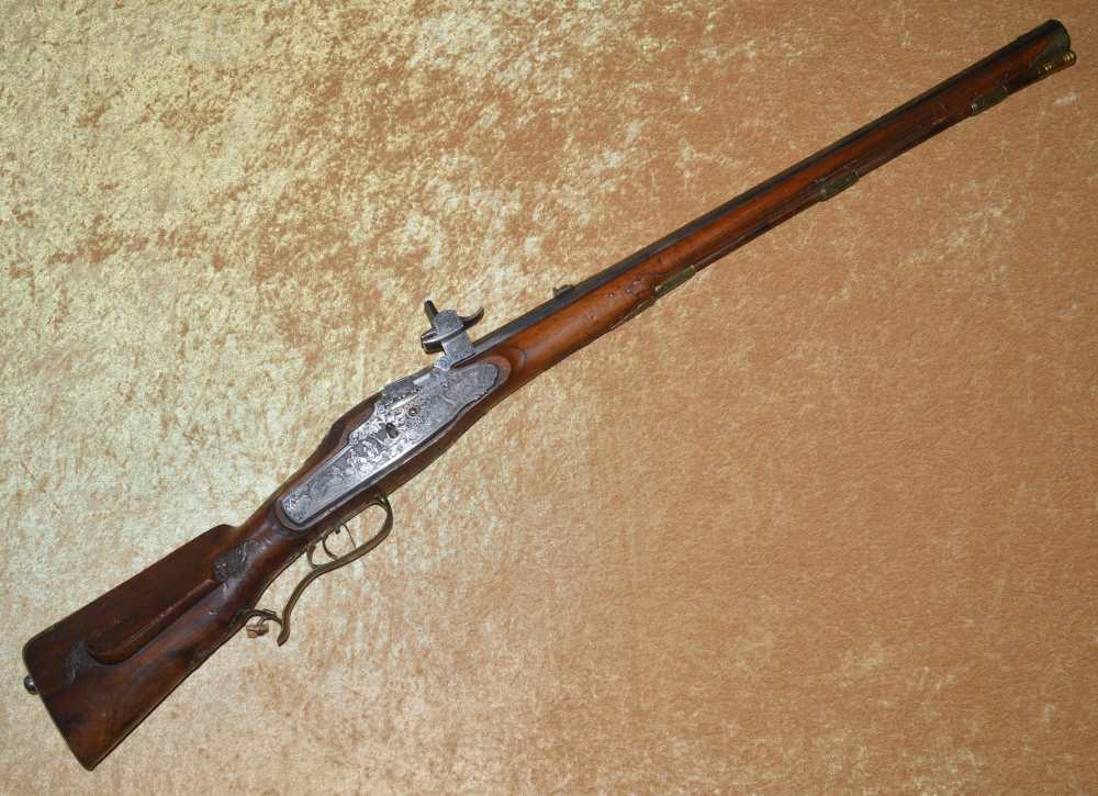 Exquisite Saxon Wheellock Rifle, ca. 1730-img-2