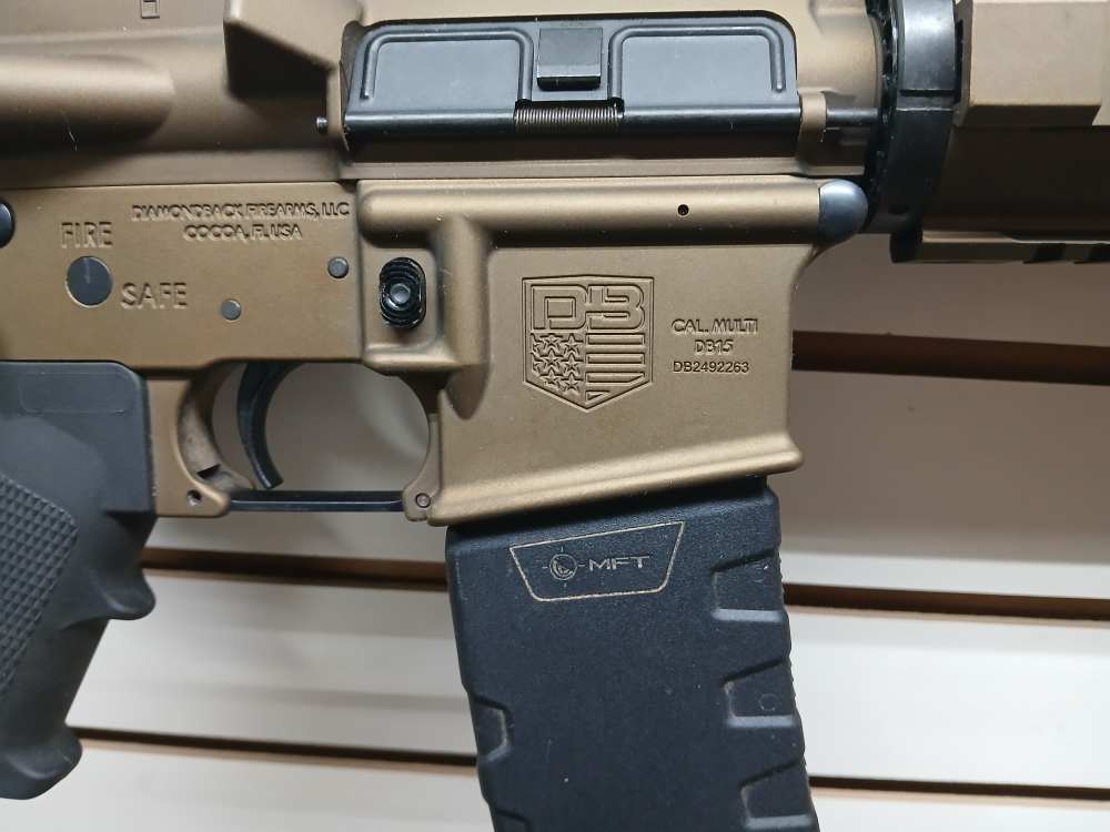 Diamondback, Model DB15, Burnt Bronze, 5.56 cal., Like New, Used-img-5