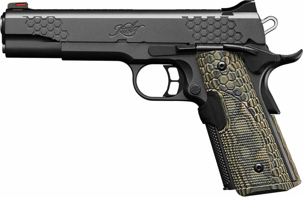 Kimber KHX Custom 45Acp Semi Auto 1911 5" with Laser Grips-img-1