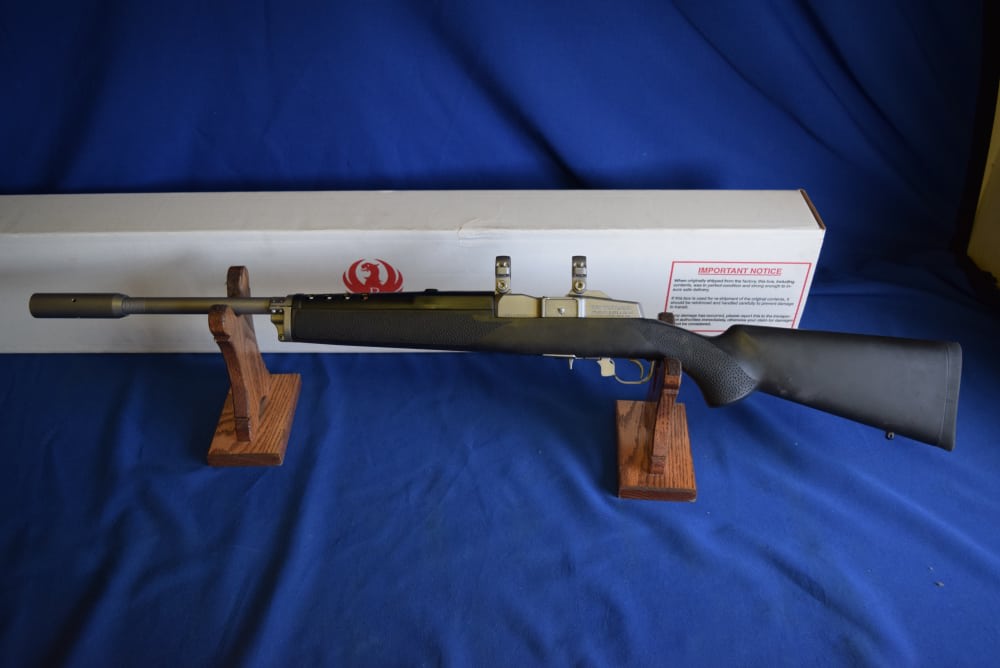 2008 Ruger Mini 14 Target Factory Heavy Barrel with harmonic Dampener .223-img-11