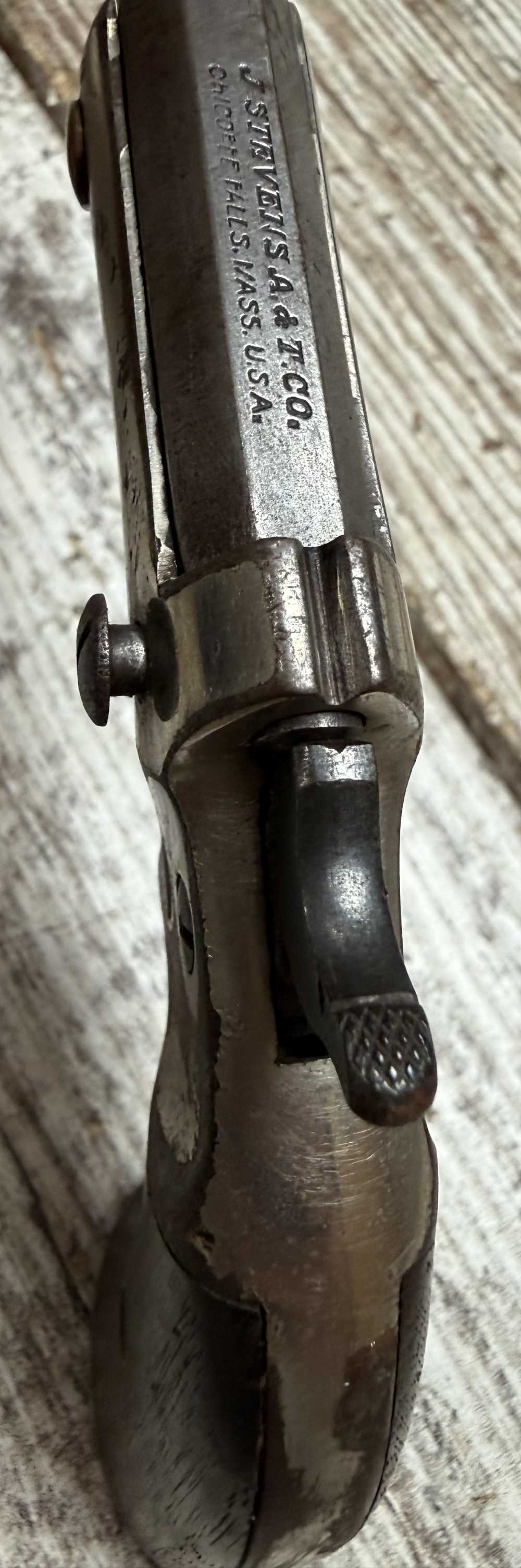 * Stevens * Old Model Pocket * Tip-up * 22 LR * C&R * -img-10