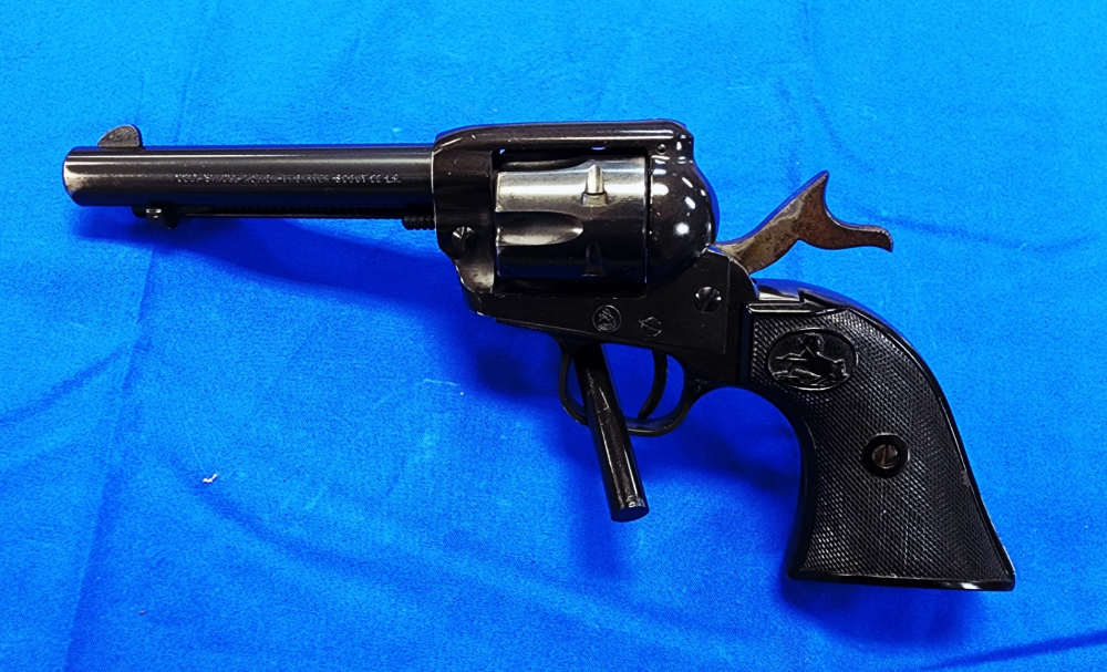 1962 COLT FRONTIER SCOUT .22LR, 4.75", ENGRAVED BUTT, C&R OK-img-1