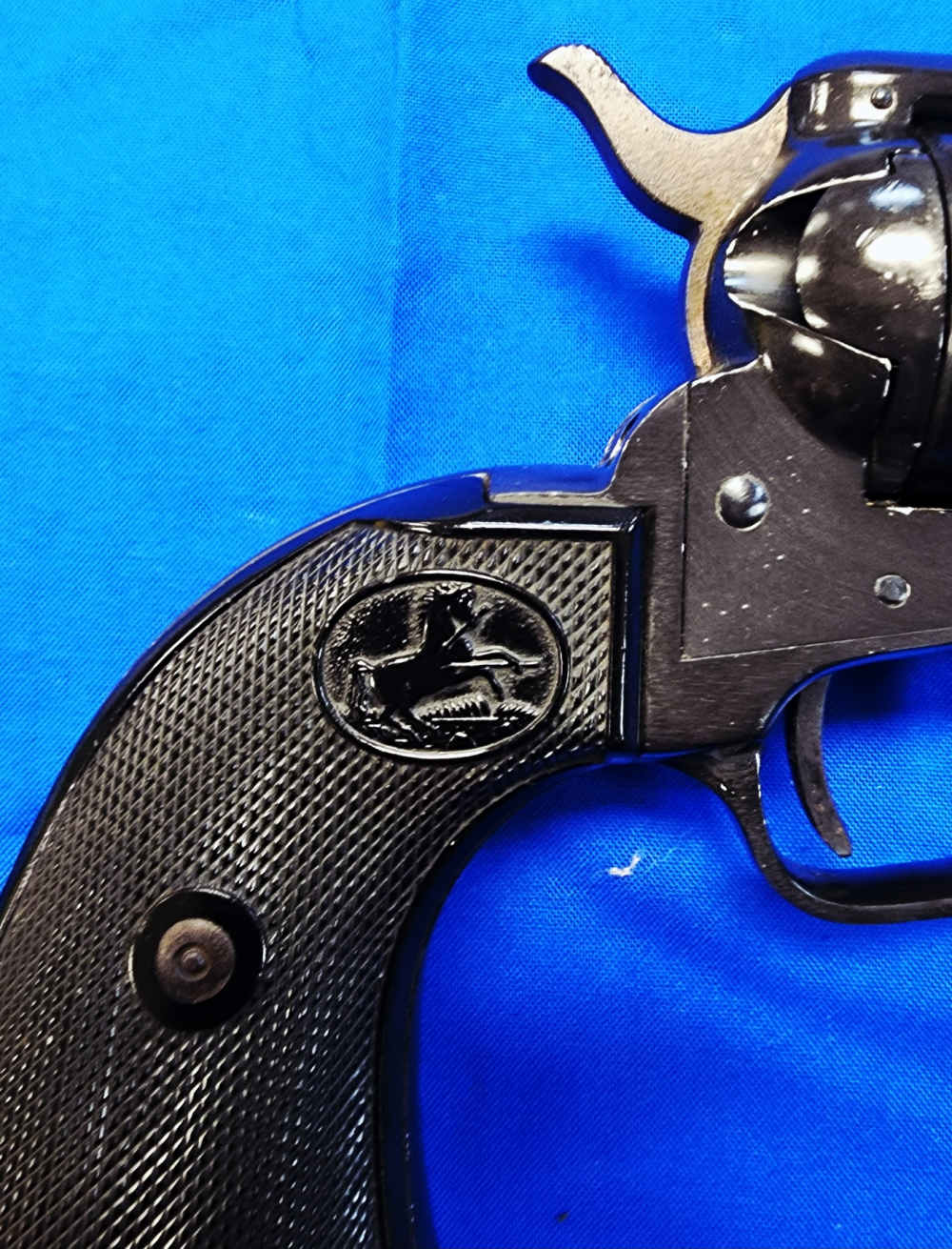 1962 COLT FRONTIER SCOUT .22LR, 4.75", ENGRAVED BUTT, C&R OK-img-9