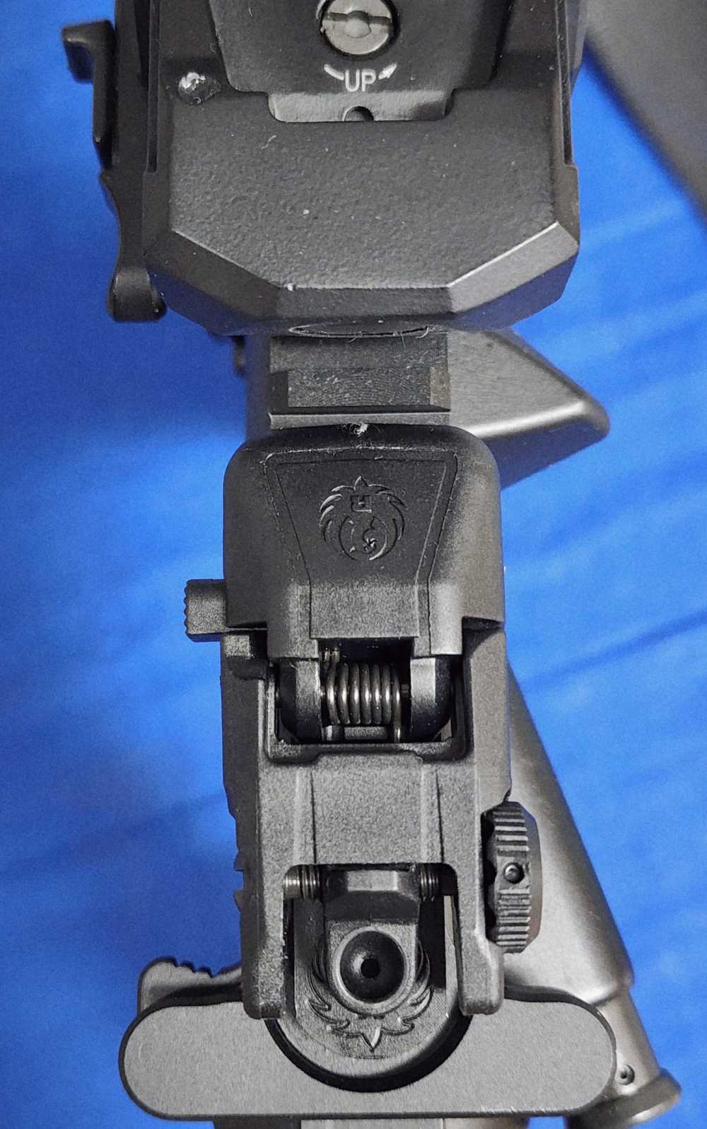 RUGER AR-556 5.56mm 16.1" SIGHTMARK OPTIC, KNIGHT'S BUTTSTOCK, EXC COND-img-9