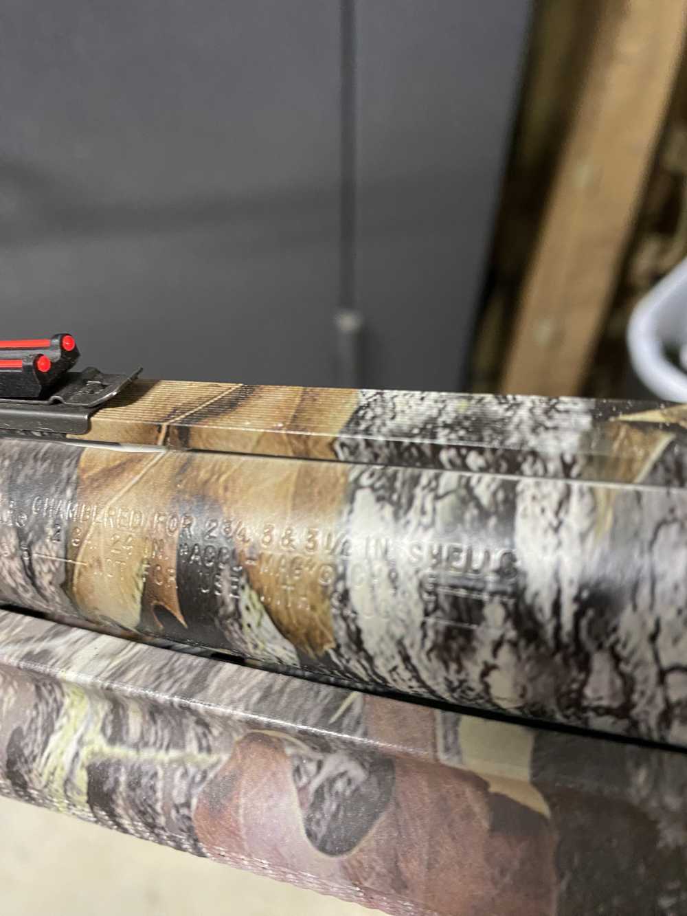 Mossberg 835 ulti magnum camo ported 12ga. Pump shotgun READ-img-8