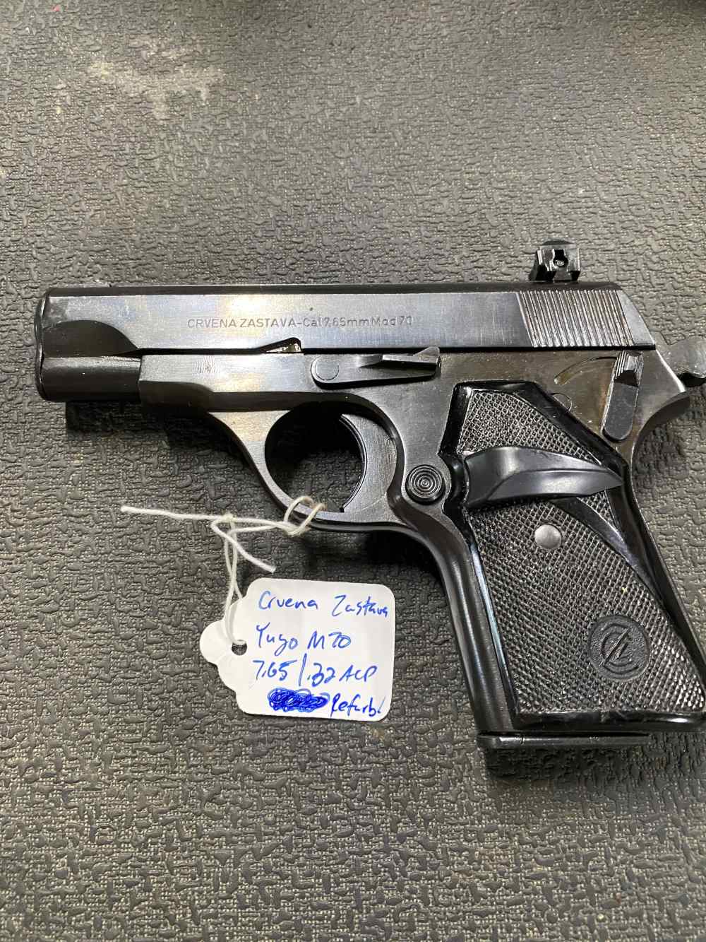 CRVENA ZASTAVA 7.65mm .32 auto  Mod70 refurbished READ -img-0
