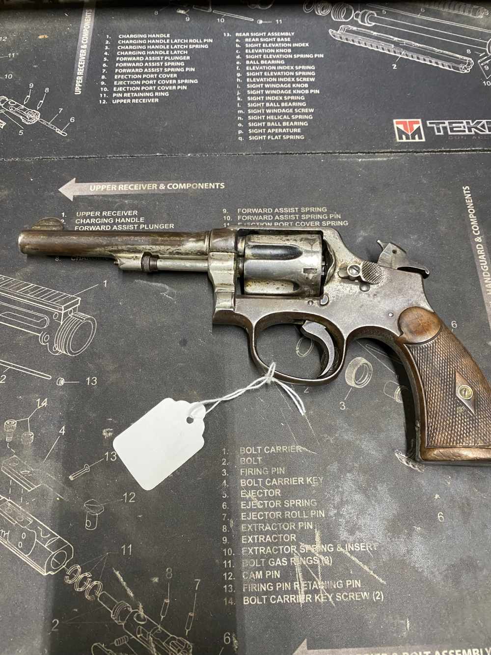 Smith & Wesson s&w model 10 .38 revolver matching numbers READ-img-5