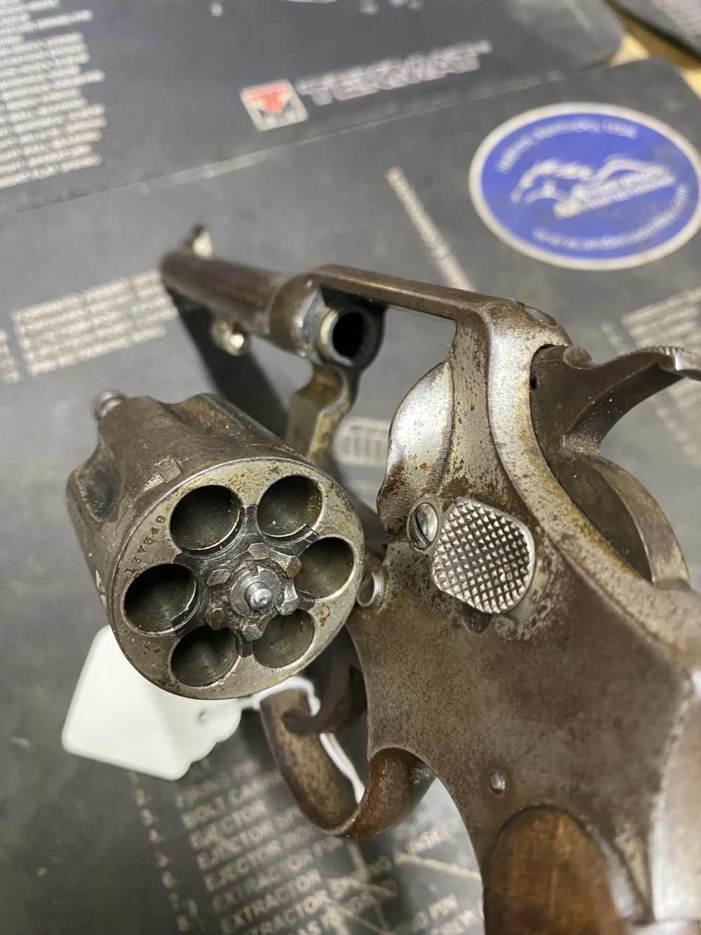 Smith & Wesson s&w model 10 .38 revolver matching numbers READ-img-11
