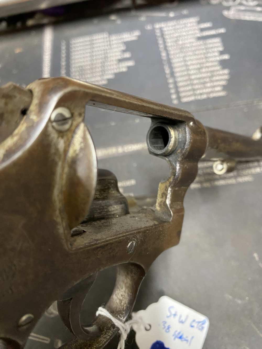 Smith & Wesson s&w model 10 .38 revolver matching numbers READ-img-12