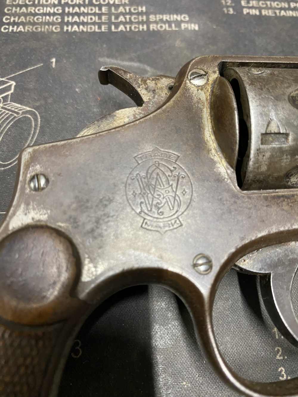 Smith & Wesson s&w model 10 .38 revolver matching numbers READ-img-3