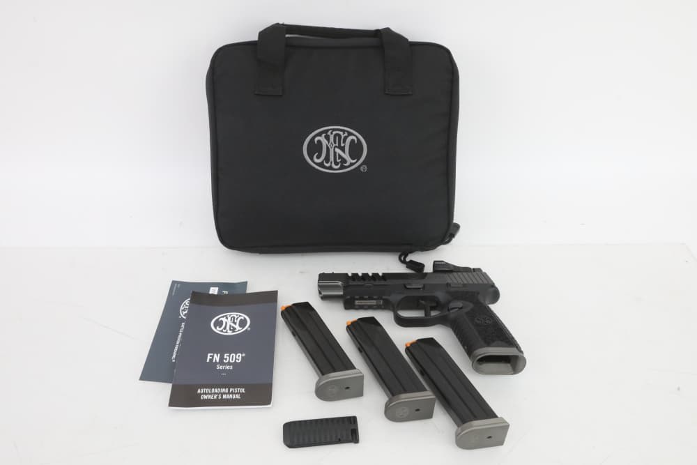 FN 509 LS Edge 9mm 5" SAFE QUEEN w/3 Mags Vortex Red Dot & NR!-img-0