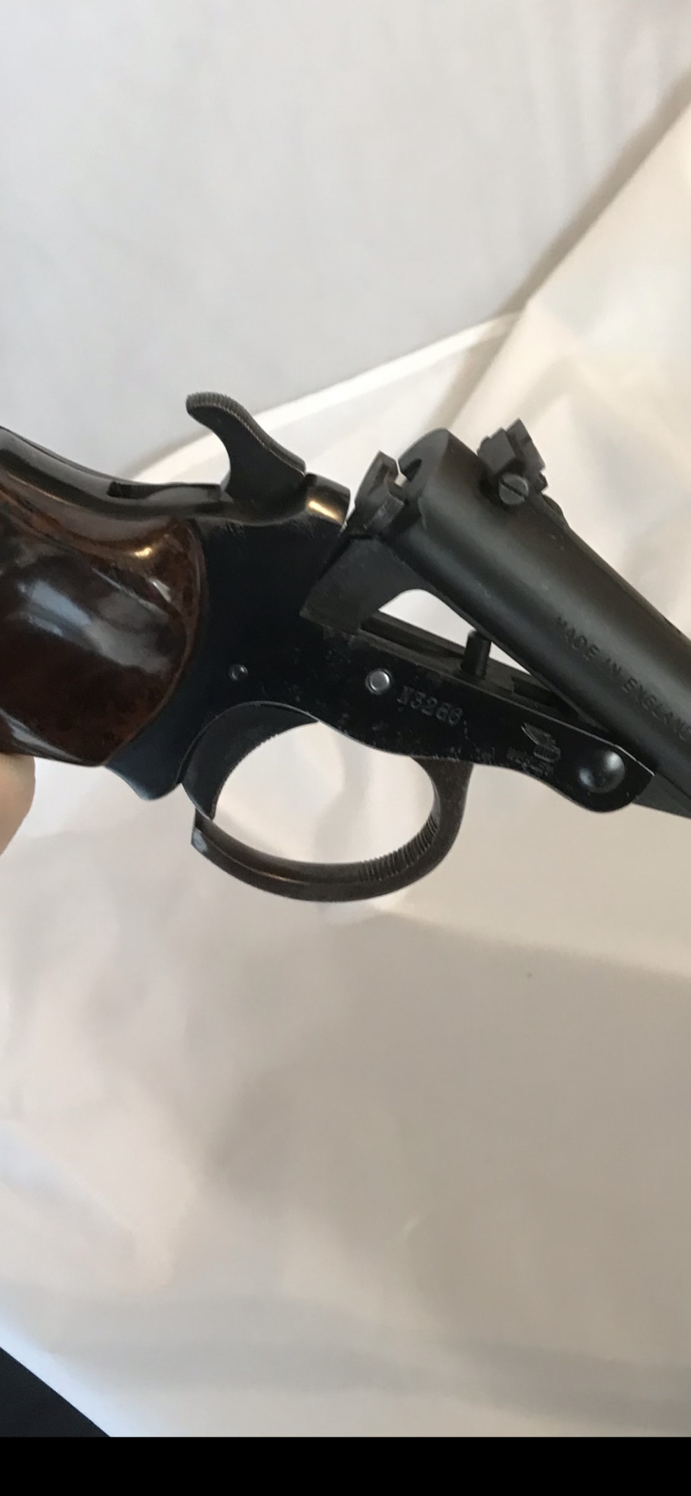 Webley & Scott Ltd Birmingham .22 LR Single Shot Tip-Up Targ.-img-2