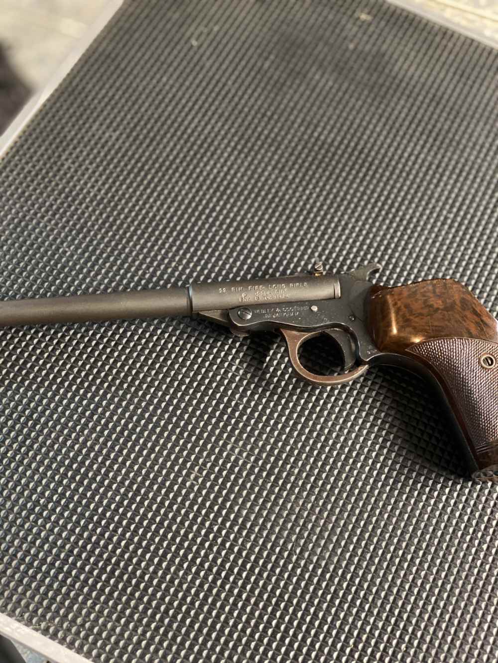 Webley & Scott Ltd Birmingham .22 LR Single Shot Tip-Up Targ.-img-7