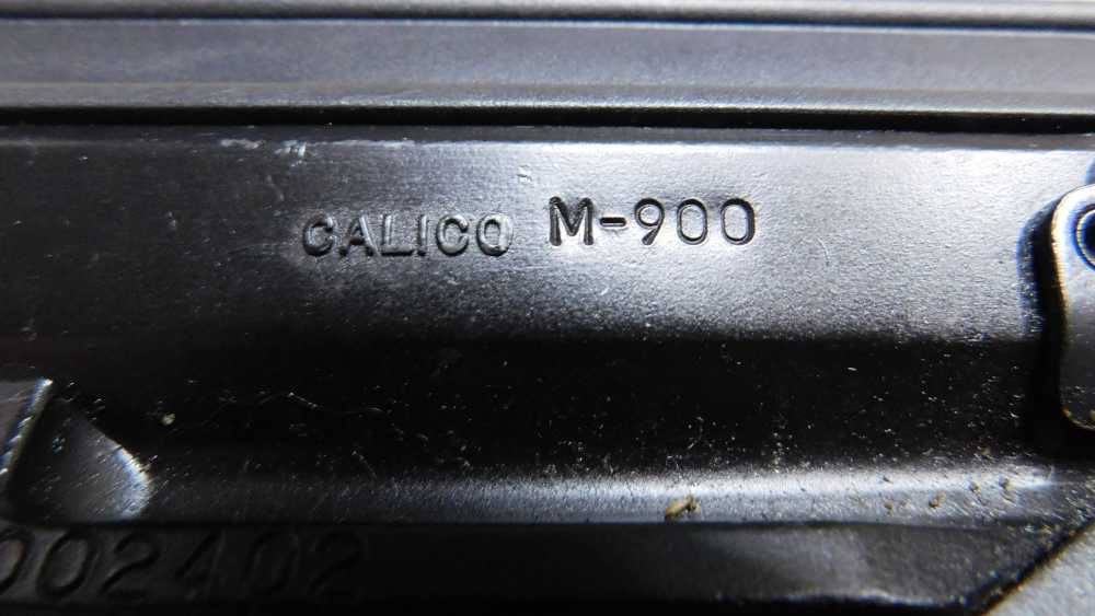 Calico M900 9mm w/2x 100/1x 50 Round Mags/Collapsible Stock-img-5