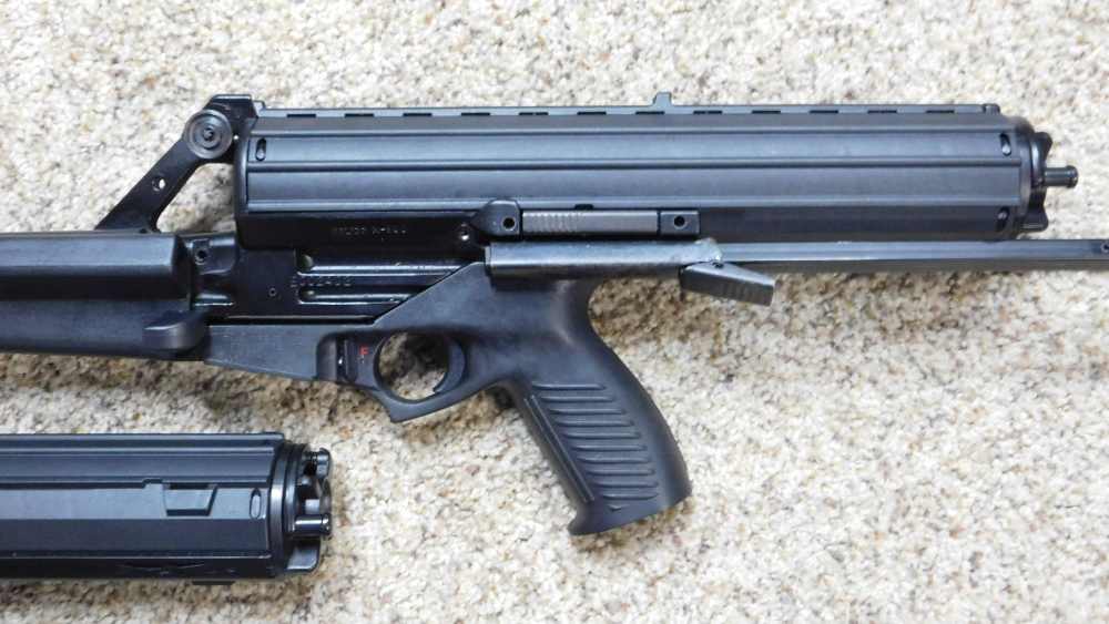 Calico M900 9mm w/2x 100/1x 50 Round Mags/Collapsible Stock-img-10