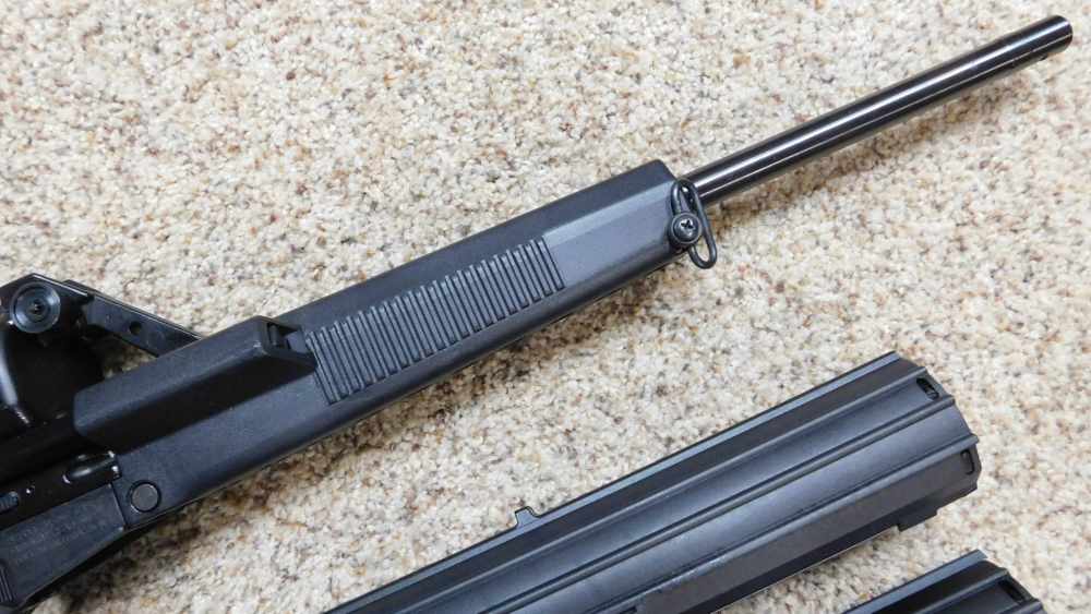Calico M900 9mm w/2x 100/1x 50 Round Mags/Collapsible Stock-img-2