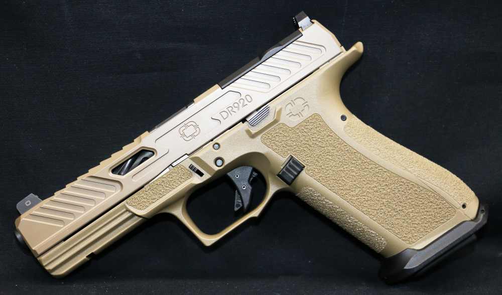 NEW! Shadow Systems DR920 Elite Pistol FDE 9mm 4.5" CO-COMP-img-0
