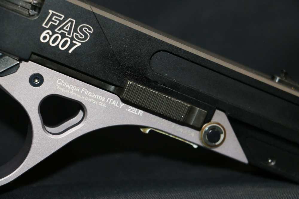 NEW! Chiappa FAS 6007 22LR 5.63" Barrel 5+1 Black Pistol -img-15