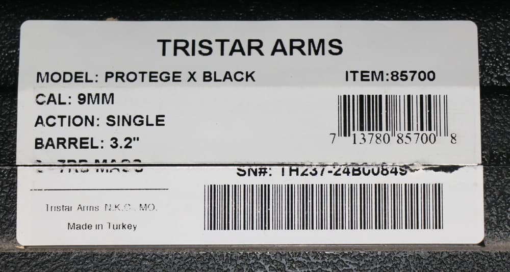 NEW! Tristar Protege X 9mm 3.2" Barrel 7-Rounds -img-26