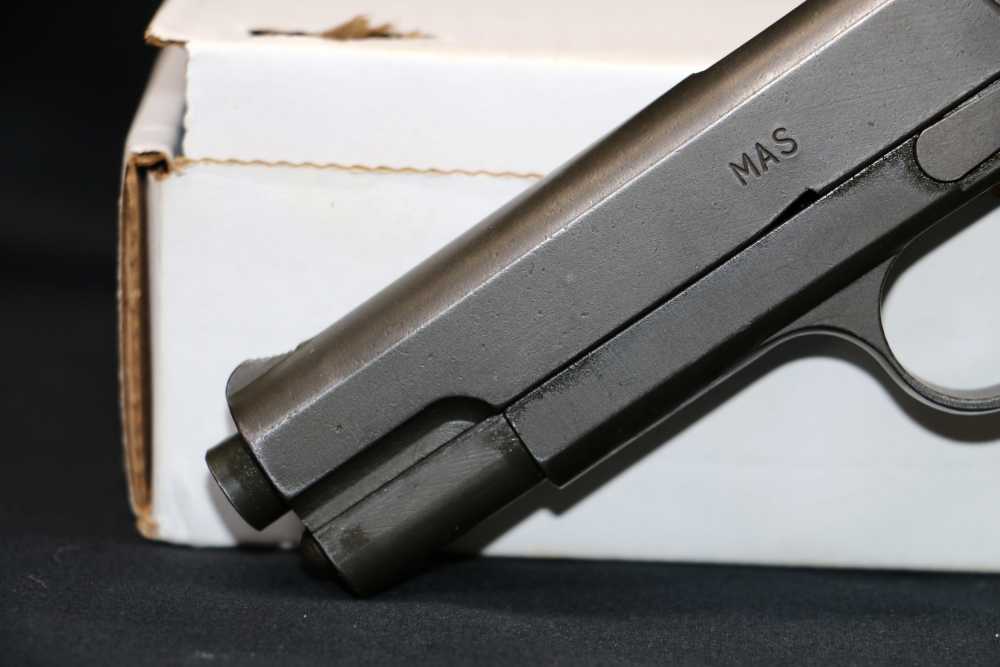 Navy Arms LLC French MAC 50 Pistol VG-EX 9mm w/ holster&lanyard 9-rd-img-7