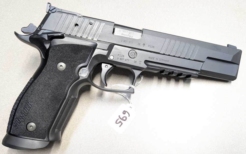 Sig Sauer P226 X Six SUPERMATCH  9mm X6 EXCELLENT xSix Germany-img-6