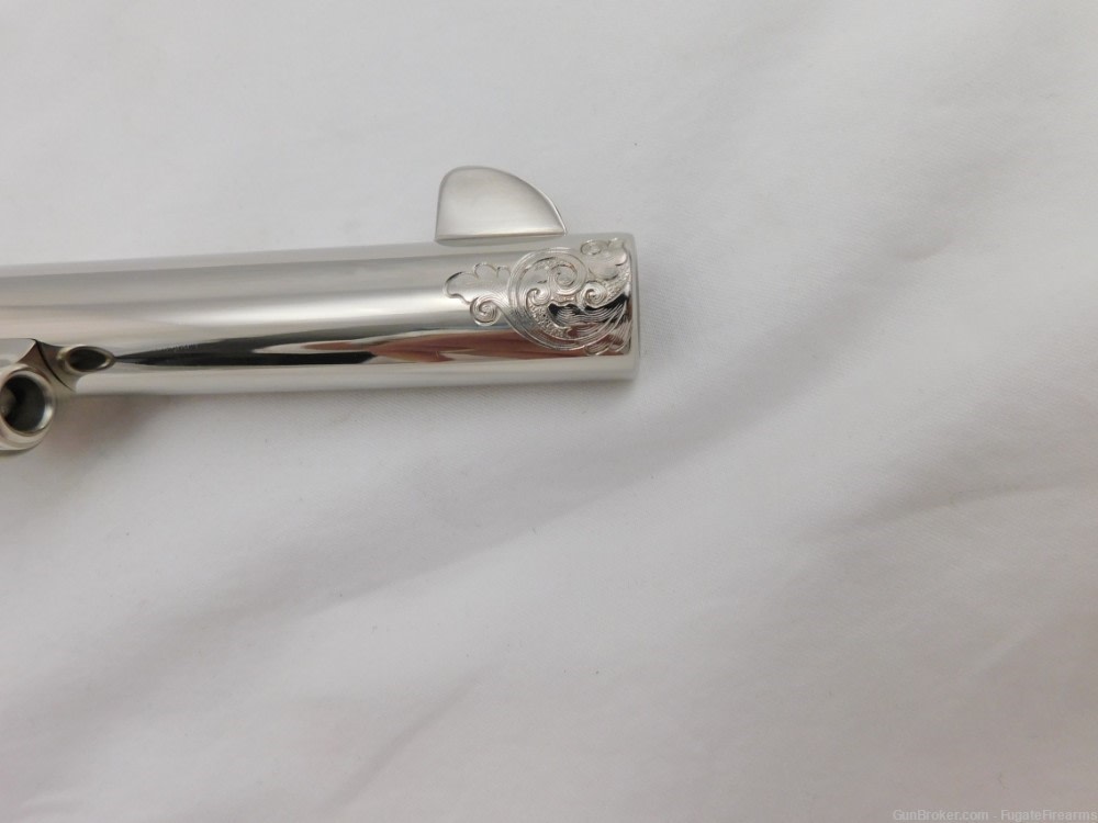 Colt SAA Factory Master Engraved 4 Consecutive Set 2nd Generation Nickel-img-49