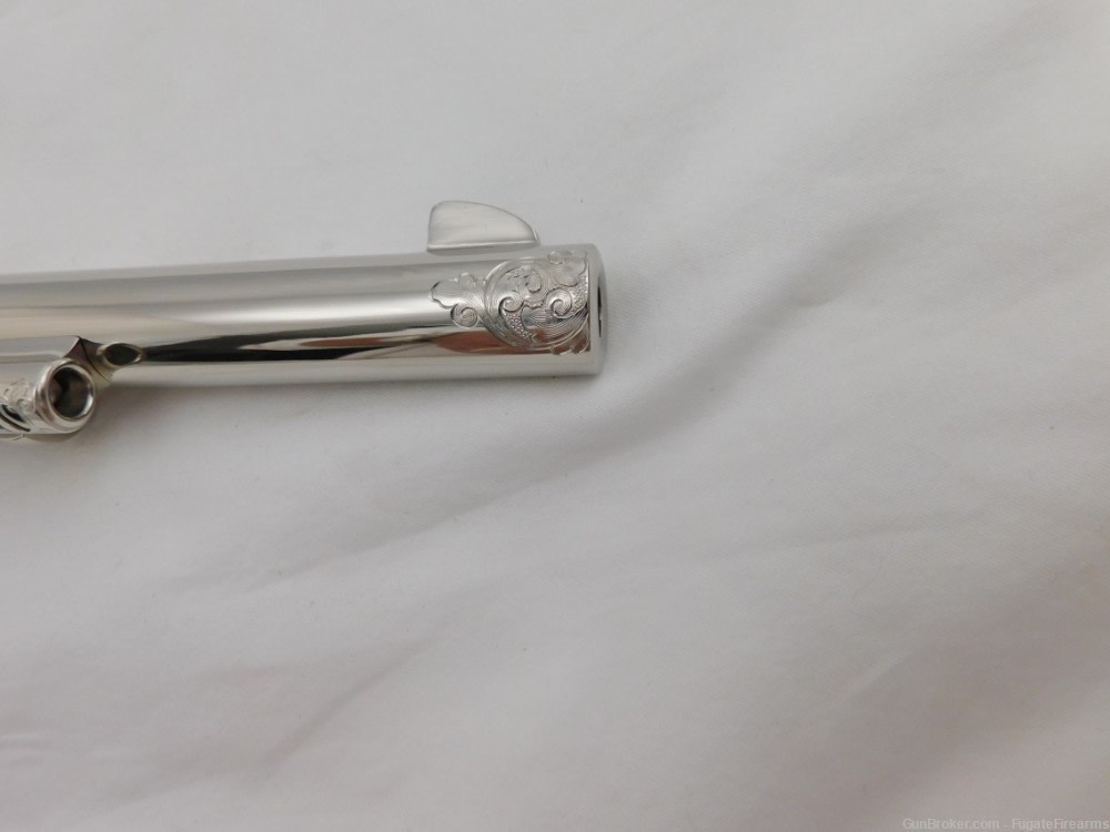 Colt SAA Factory Master Engraved 4 Consecutive Set 2nd Generation Nickel-img-35