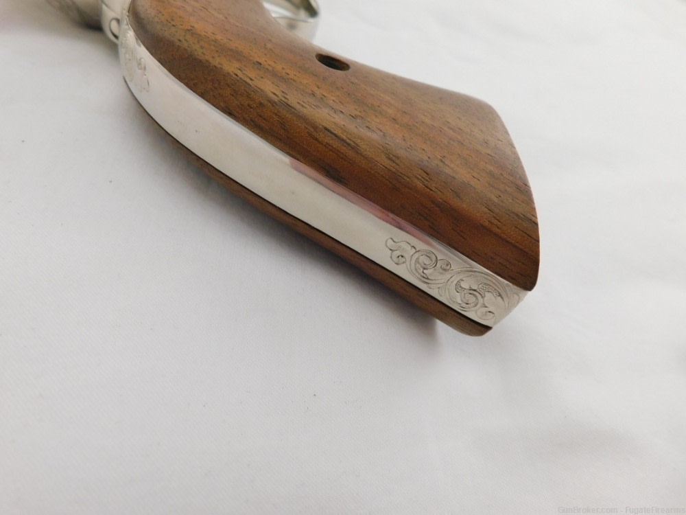 Colt SAA Factory Master Engraved 4 Consecutive Set 2nd Generation Nickel-img-18