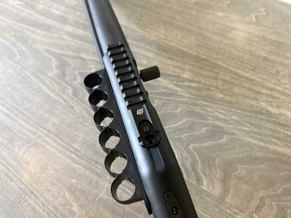 MOSSBERG 930 TACTICAL 18.5 BARREL RAIL SHELL HOLDER 12 GA-img-16
