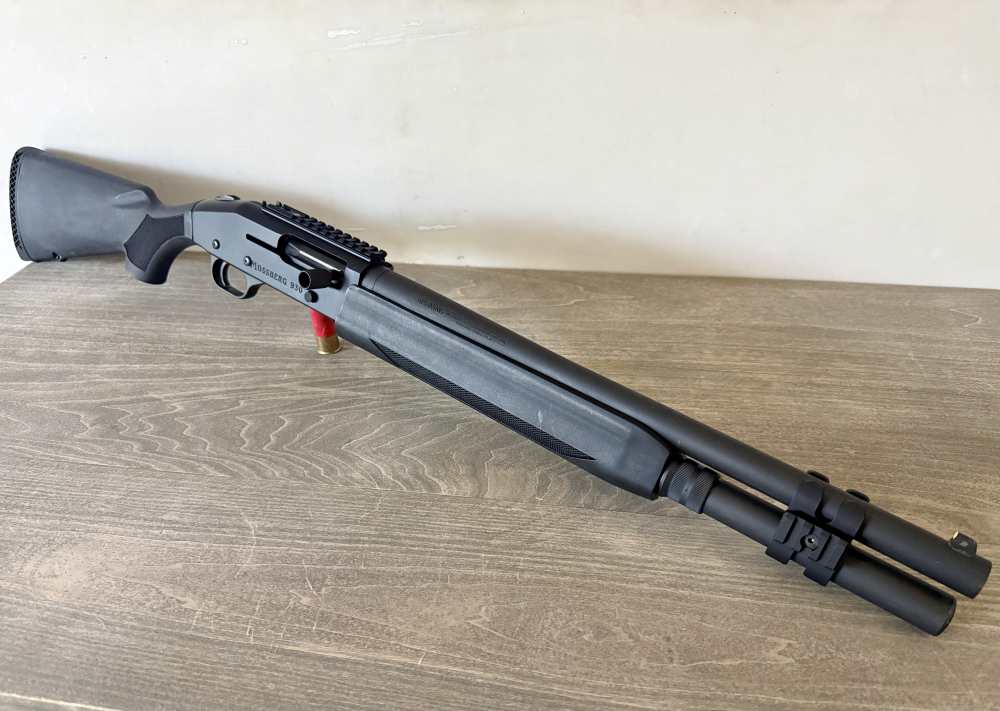 MOSSBERG 930 TACTICAL 18.5 BARREL RAIL SHELL HOLDER 12 GA-img-0