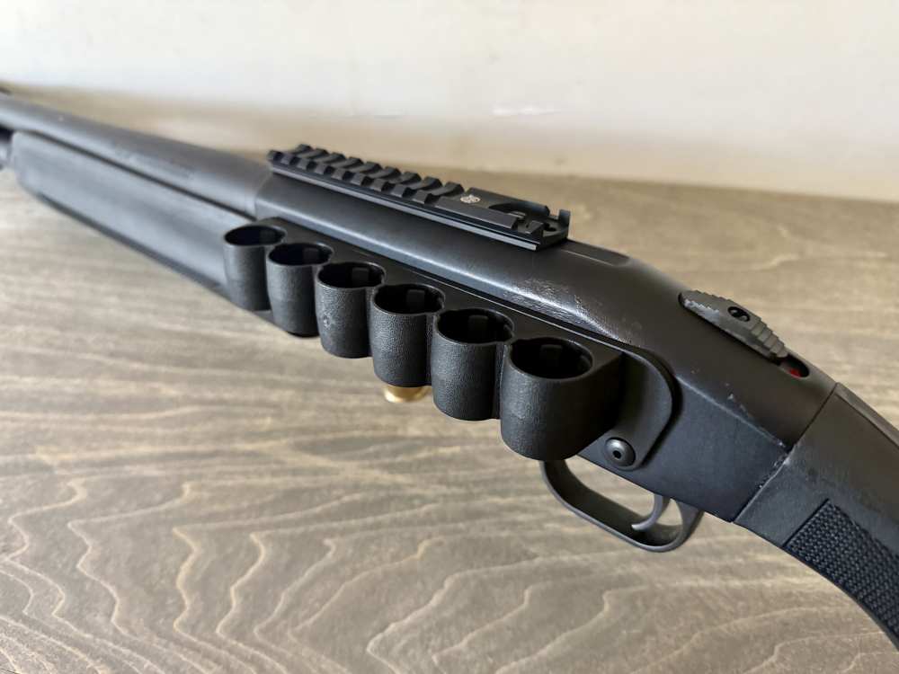 MOSSBERG 930 TACTICAL 18.5 BARREL RAIL SHELL HOLDER 12 GA-img-11