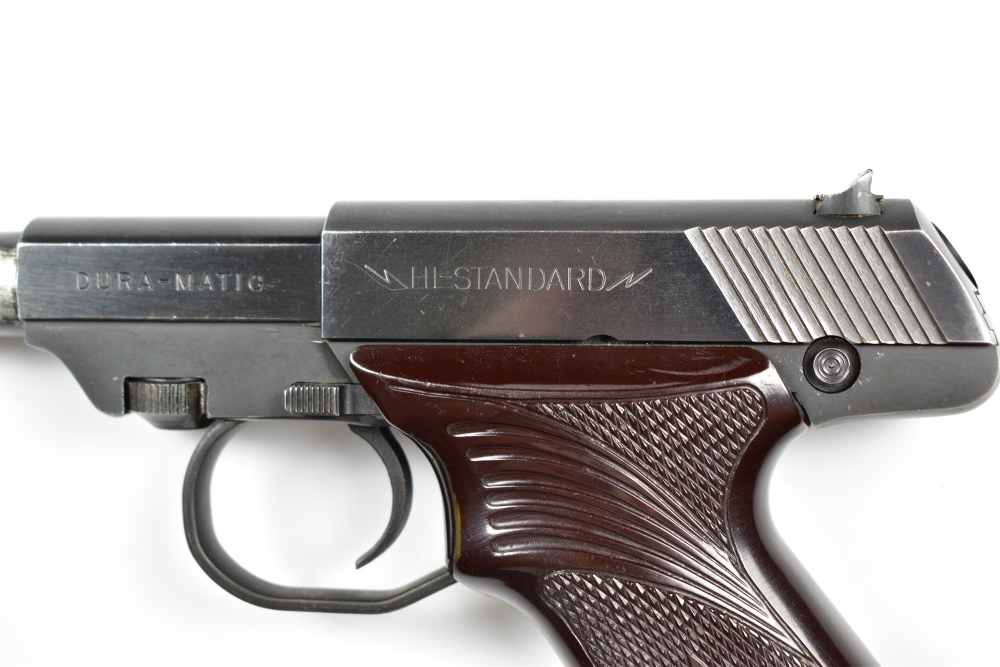 Hi-Standard "Duramatic" M-101 .22 LR Pistol-img-3