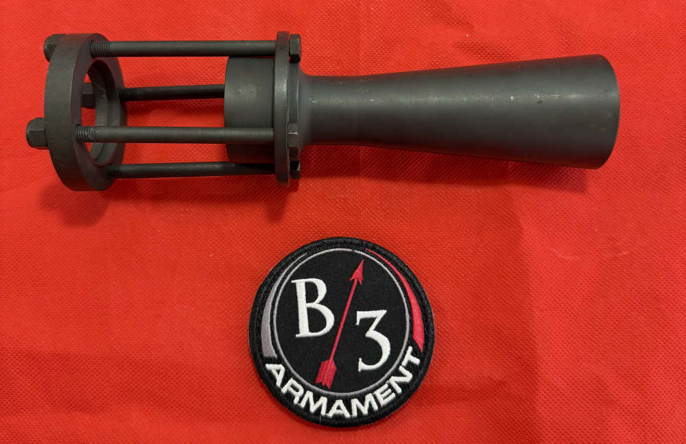 USGI 50 BMG Flash Hider for M2 Machine Gun-img-0