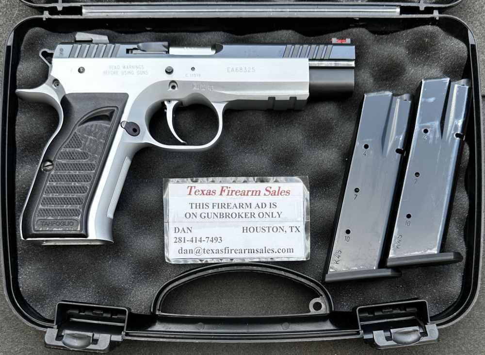 EAA Tanfoglio Witness Match Two-Tone Pistol, Italian, Discontinued-img-50