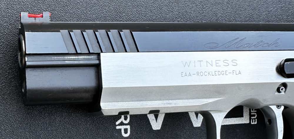EAA Tanfoglio Witness Match Two-Tone Pistol, Italian, Discontinued-img-7