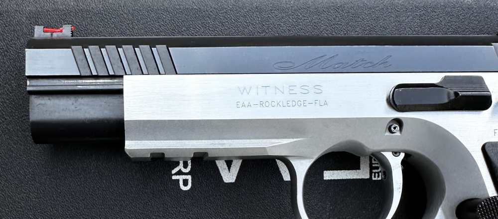 EAA Tanfoglio Witness Match Two-Tone Pistol, Italian, Discontinued-img-5