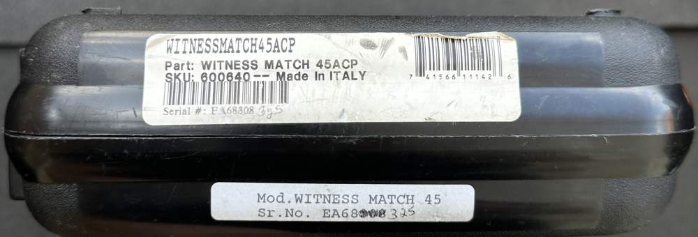 EAA Tanfoglio Witness Match Two-Tone Pistol, Italian, Discontinued-img-49