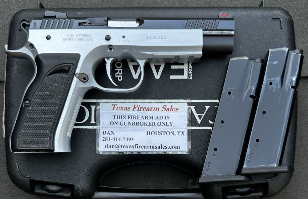 EAA Tanfoglio Witness Match Two-Tone Pistol, Italian, Discontinued-img-9