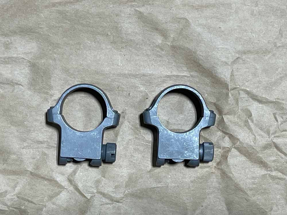 Ruger 1" Stainless Matte #5 Rings New Take Outs-img-2