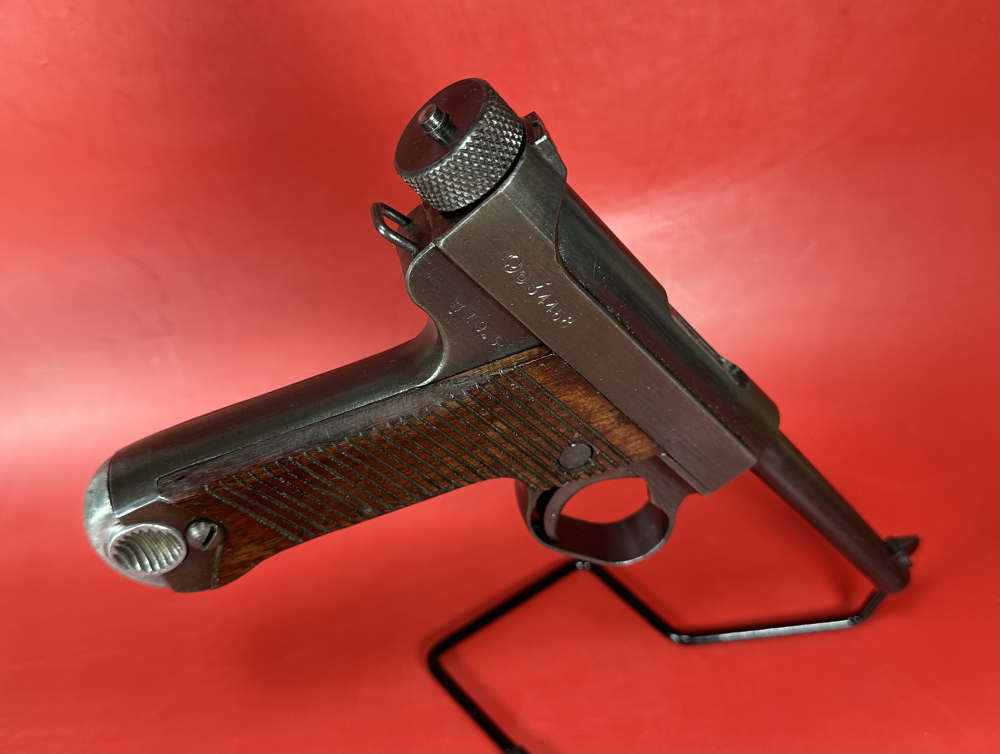 WWII Japanese Type 14 Nambu 8mm 1944 Nagoya. Holster. 2 mags. Excellent -img-2