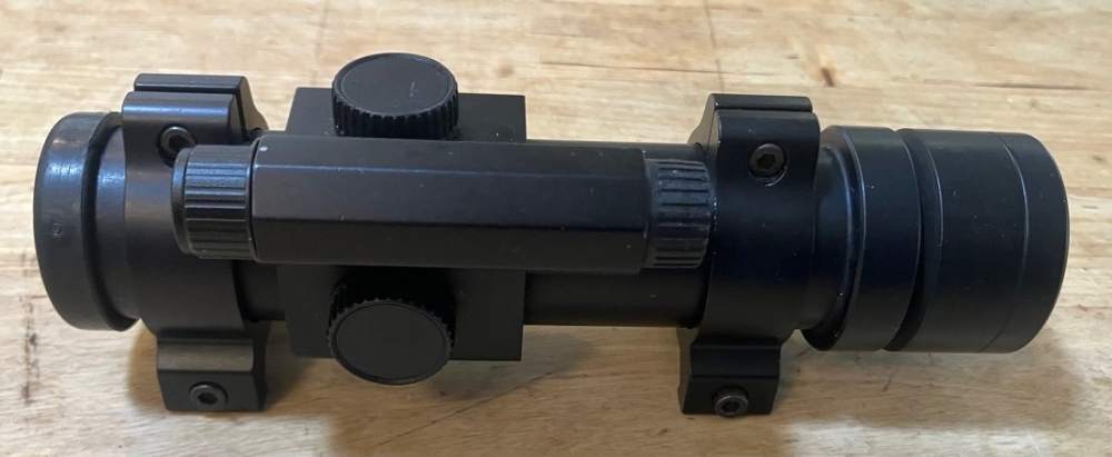 Aimpoint 5000 Red Dot Optic with Picatinny Rail Ring Mounts-img-1