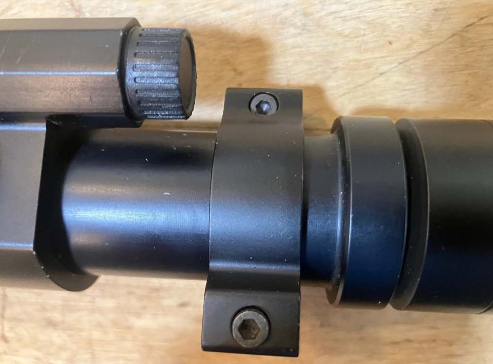 Aimpoint 5000 Red Dot Optic with Picatinny Rail Ring Mounts-img-11