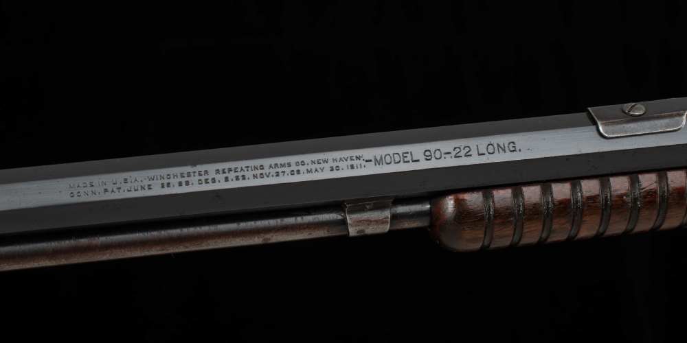 WINCHESTER MODEL 90 .22 LONG – 1927, 98% FACTORY BARREL BLUE, MIRROR BORE-img-15