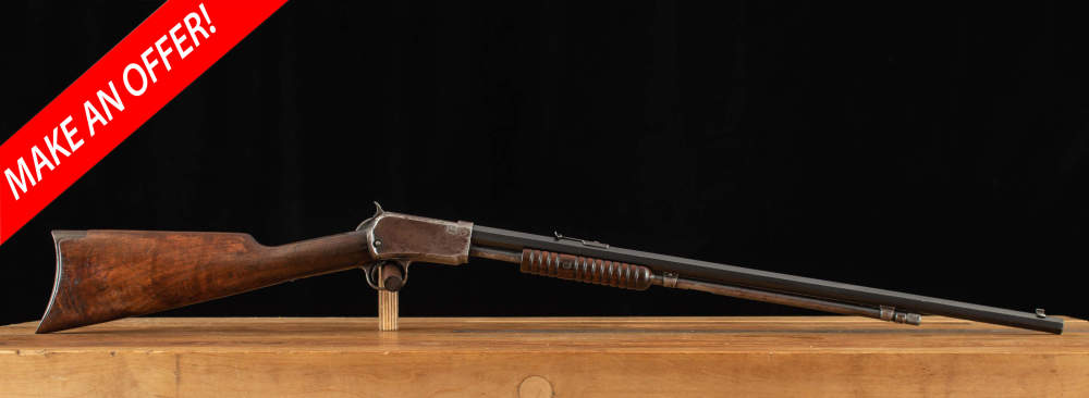 WINCHESTER MODEL 90 .22 LONG – 1927, 98% FACTORY BARREL BLUE, MIRROR BORE-img-0