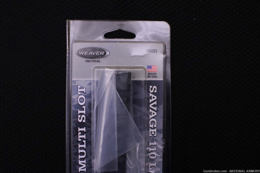 Weaver Savage 110 Long Action Accutrigger Extended Multi Slot Base 99493-img-2