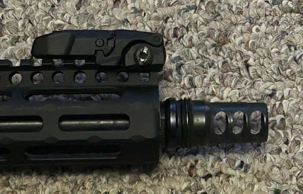 10.5in 300blk PSA. Brownells Rail. Magpul -img-1